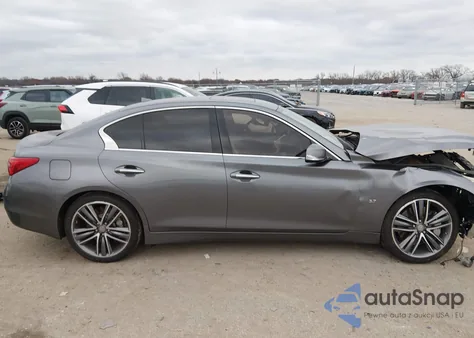 2015 Infiniti Q50 Sport z USA, uszkodzony, nr VIN JN1BV7AR4FM402379